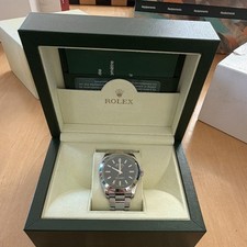 Rolex Milgauss M116400GV 40mm Black Dial Steel Bracelet 100m Box & Papers