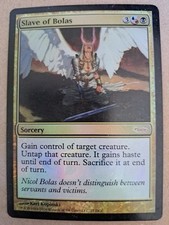 Slave of Bolas - WPN Foil LP, English MTG Unique & Misc Promos