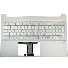 New HP Pavilion 15-EH 15-EG 15-EG0077NR Palmrest Keyboard Backlit N02262-001 US