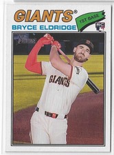 Bryce Eldridge San Francisco Giants (choose yur card - prospects and variations)