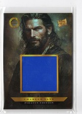 2025 Pieces of the Past Pirates Charles Vane JUMBO SWATCH RELIC #610 c