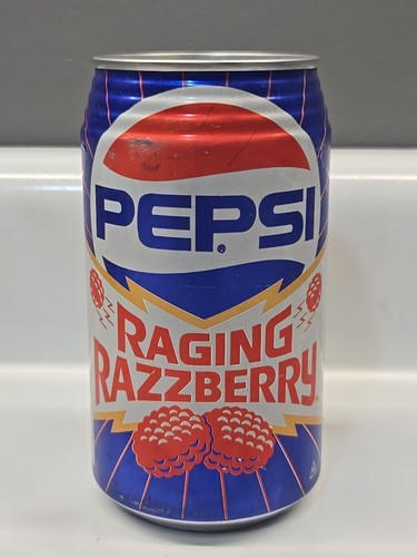 3 Lattine Vintage Pepsi-Cola - Razzberry Raging - Tropical Chill - Fragola Burst - Foto 3 di 20