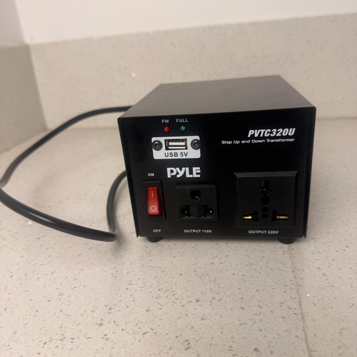 PYLE PVTC320U 500 Watt Voltage Converter Transformer #1