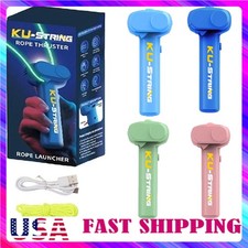 Lasso String Shooter Loop Toy Handheld Zip Rope Launcher Propeller Gift CW
