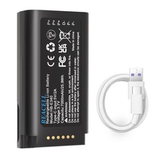 E340 Rechargeable Battery Compatible for eufy Video Doorbell E340, 7000mAh Hi...