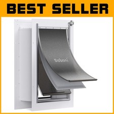 Strong Double Flap Pet Door - Cats and Dogs Up to 100 lb