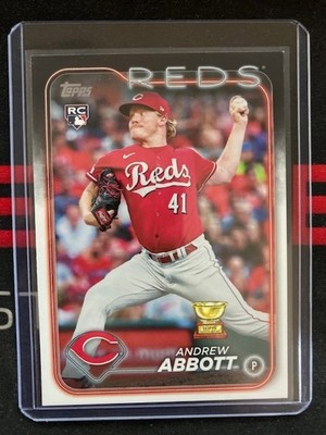 Andrew Abbott 2024 Topps Rookie #214 Reds RC