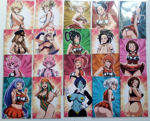 My Hero Academia Frosted Waifu Karten - Bild 1 von 21