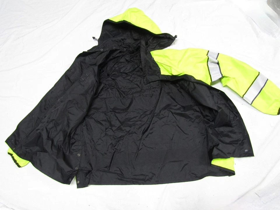 Spiewak S308VR Vizguard Short Reversible Rain Jacket - Size 2XL - Used - Image 2 of 4