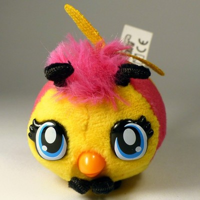 HATCHIMALS Plüsch HATCHTOPIA LIFE 2 Zoll Scrunch Bunch BEEBULL Bee (Spin Master 2019)