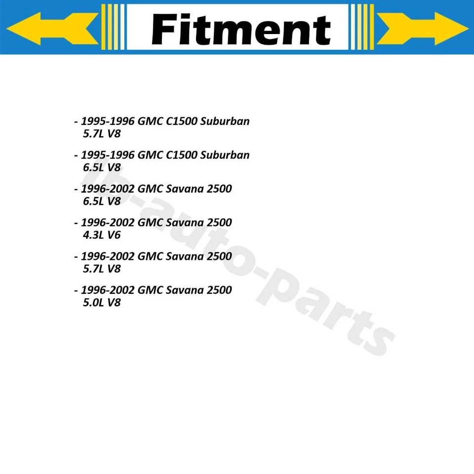 Brazo de control superior delantero con rótula 2 piezas para GMC C1500 Suburban 1995 1996 6,5 L Foto 3 de 4