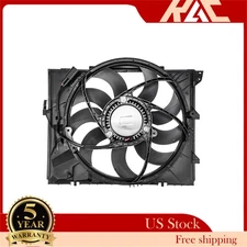 Brushless Radiator Cooling Fan with Control Module For 2007-2013 BMW 328i 621195