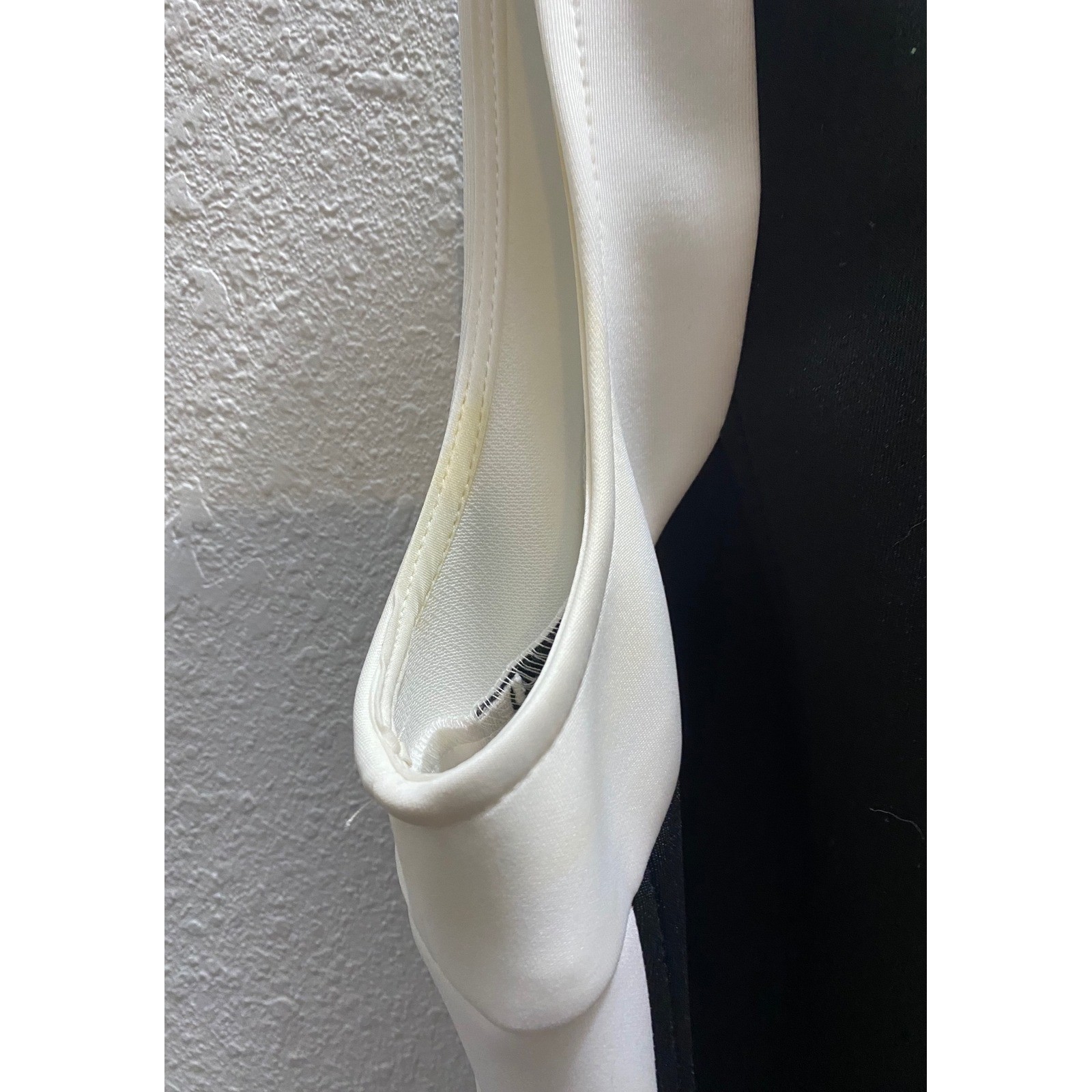 Tommy Hilfiger Women Size 8 Sleeveless Zip Front Sheath Dress White Black NWT thumbnail 7