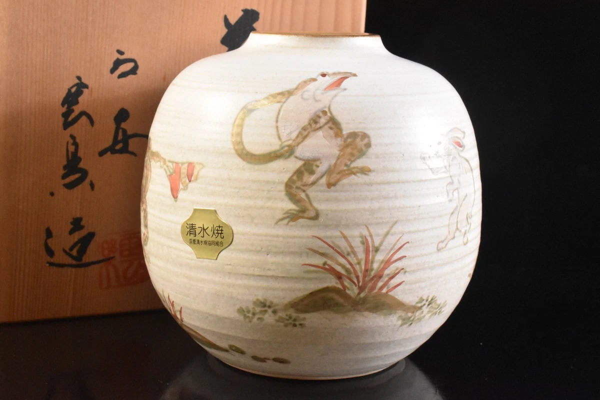 白色日本古董花瓶| eBay