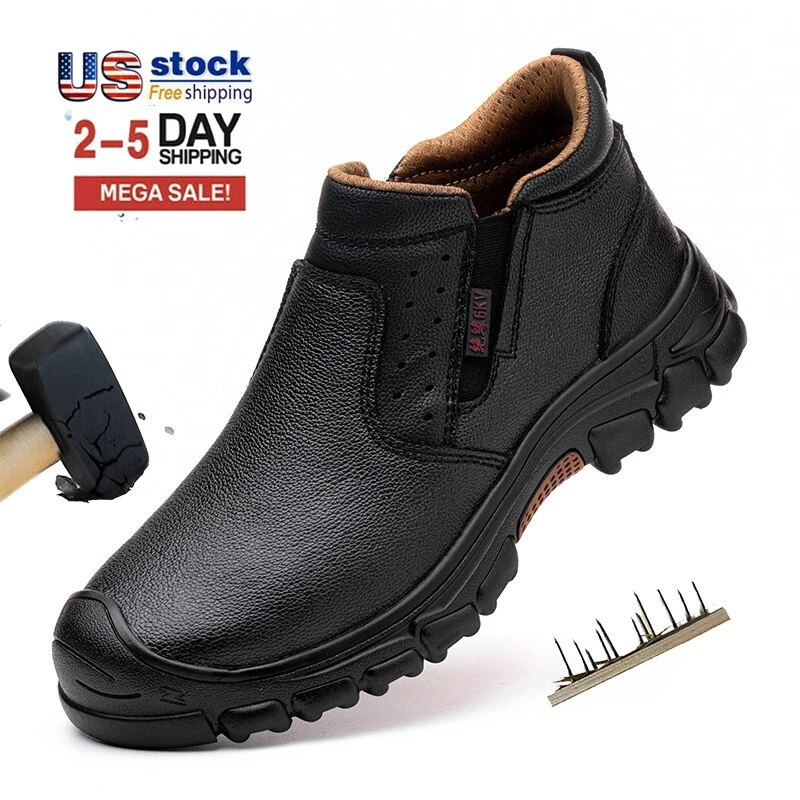 Indestructible Mens Composite Toe Safety Shoes Waterproof Work Shoes Outdoor US