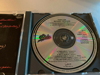 Michael Jackson CD Thriller DADC USA CDEPC 85930 DI8P 11 11