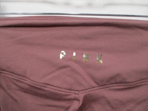 Victoria's Secret Damen Leggings klein lila kuschelig PINK Samt Taschen Stretch - Bild 6 von 10