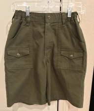 VINTAGE EUC Boy Scouts Of America Uniform Shorts Youth Size 14 Waist 27