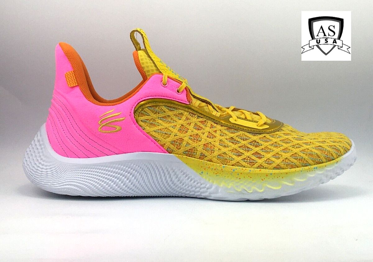 Under Armour Curry 9 Flow Sesame Street Big Bird Men Size 18