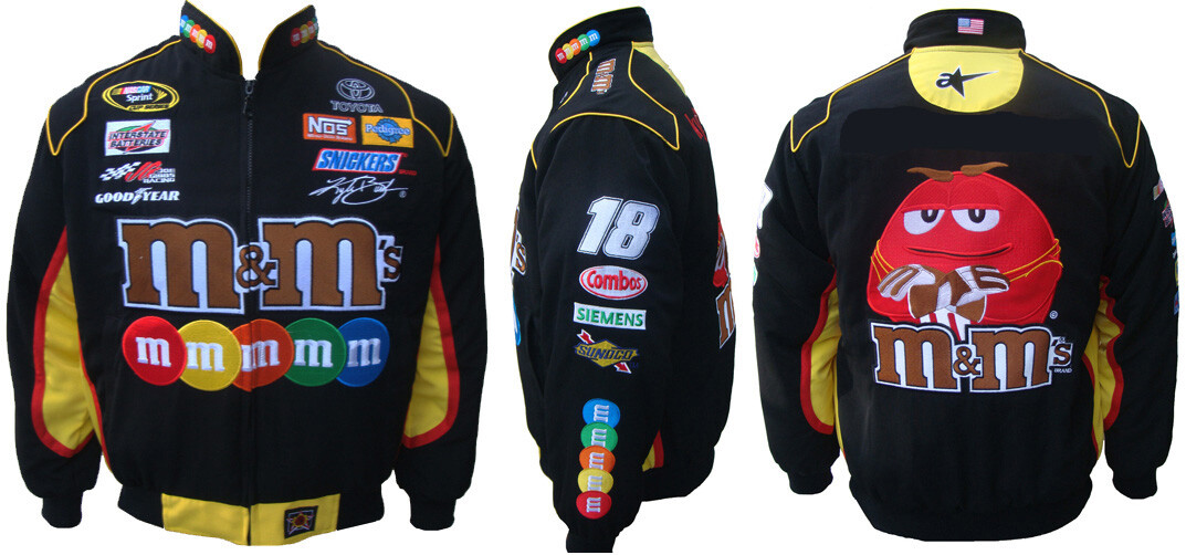 NASCAR M&M's ジャケット 2XL M&M NASCAR Racing Jacket – The Vintage Twin