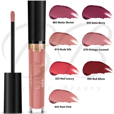 MAX FACTOR Lipfinity 24Hrs Velvet Matte Liquid Lipstick 3.5ml *CHOOSE SHADE*