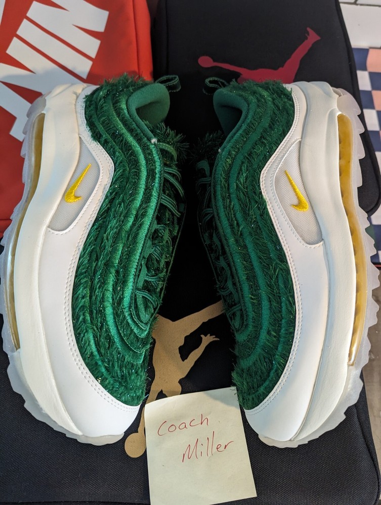Nike air max 97 golf nrg grass size 10.5 men sneakers