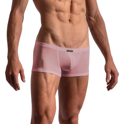 Manstore M2179 Micro Hose Herrenunterwäsche kurz Herren Boxershorts Glitzer Glanz