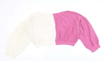 In the Style Damen Pullover U-Boot-Ausschnitt gestreift Acrylmischung Größe