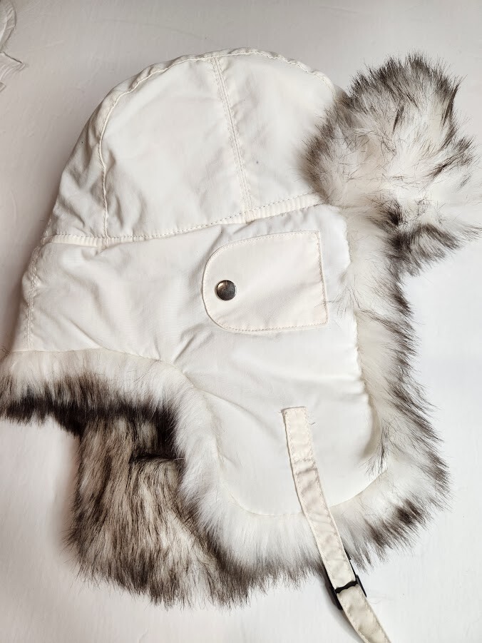 NWT Nathaniel Cole Crown Cap Faux Fur Russian Style Cap Small