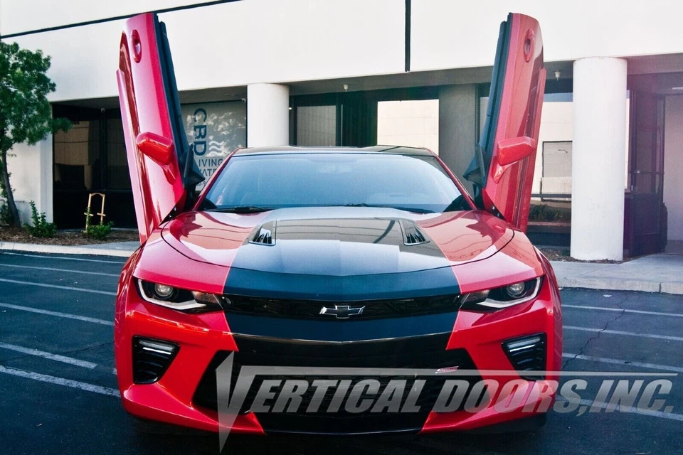 Chevy Chevrolet Camaro 2010-2015 Bolt on Lambo Doors Vertical Doors Inc Kit - Image 4 of 4