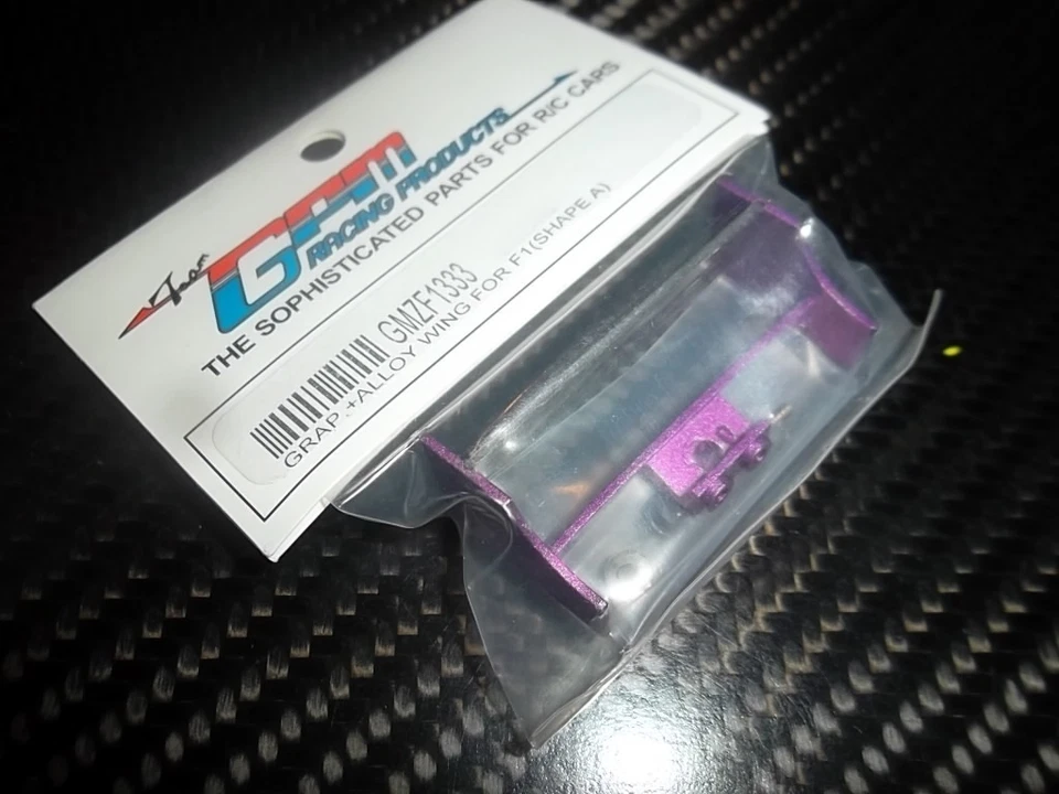 GPM GMZF1333 aileron simple alu/carbone "violet" MINI-Z F1 - Photo 1/1