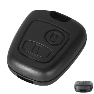 chiave cover guscio 2 tasti per telecomando citroen c1 c2 c3 c4 peugeot 307 107