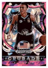 2020 Panini Prizm Draft Picks Collegiate Green RJ Hampton  93