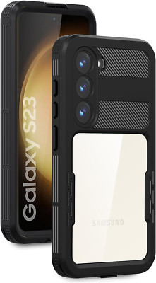 Funda Impermeable Con Protector De Pantalla HD Para Samsung Galaxy S23 Ultra 5G
