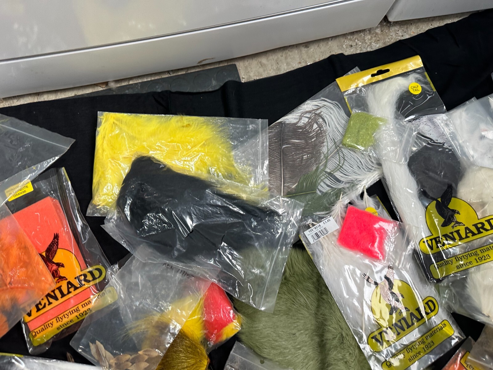 Fly Tying Materials Joblot Collection Mixed Colours Flys Flies eBay