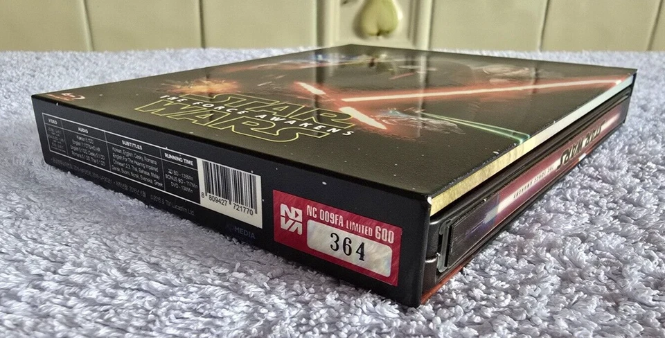 Star Wars Episode VII The Force Awakens - Novamedia Fullslip A Steelbook Blu-Ray - Image 4 of 4