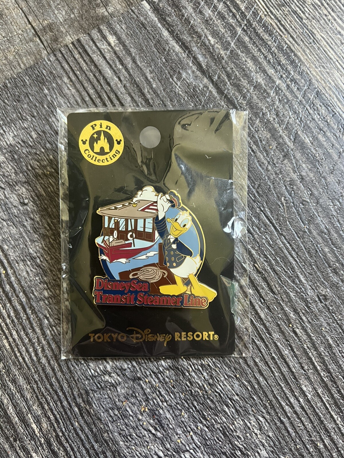 Disney Sea Transit Steamer Line Pins Donald Duck Tokyo Disney Resort VHTF