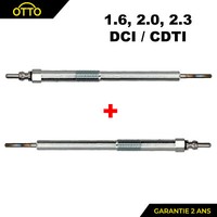 2 -Kerze VorwäRmung Diesel Vorheizen FüR Megane 3 4 Scenic III IV 1.6 DCI