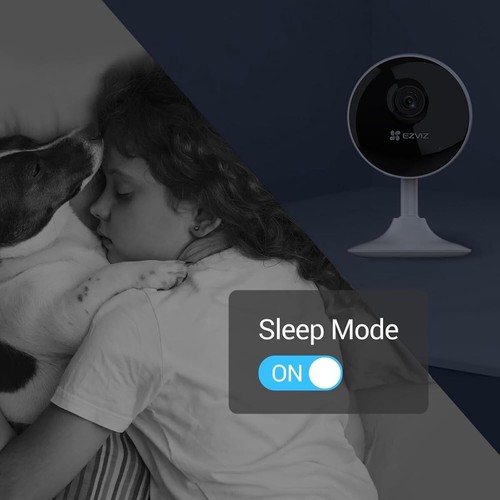 Telecamere di Sicurezza per Interni Wireless 1080P - EZVIZ C1C Confezione da 2, Visione Notturna, App, 2- - Foto 8 di 9