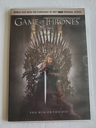 Game of Thrones Episode One - Winter is Coming DVD 2012 HBO TV