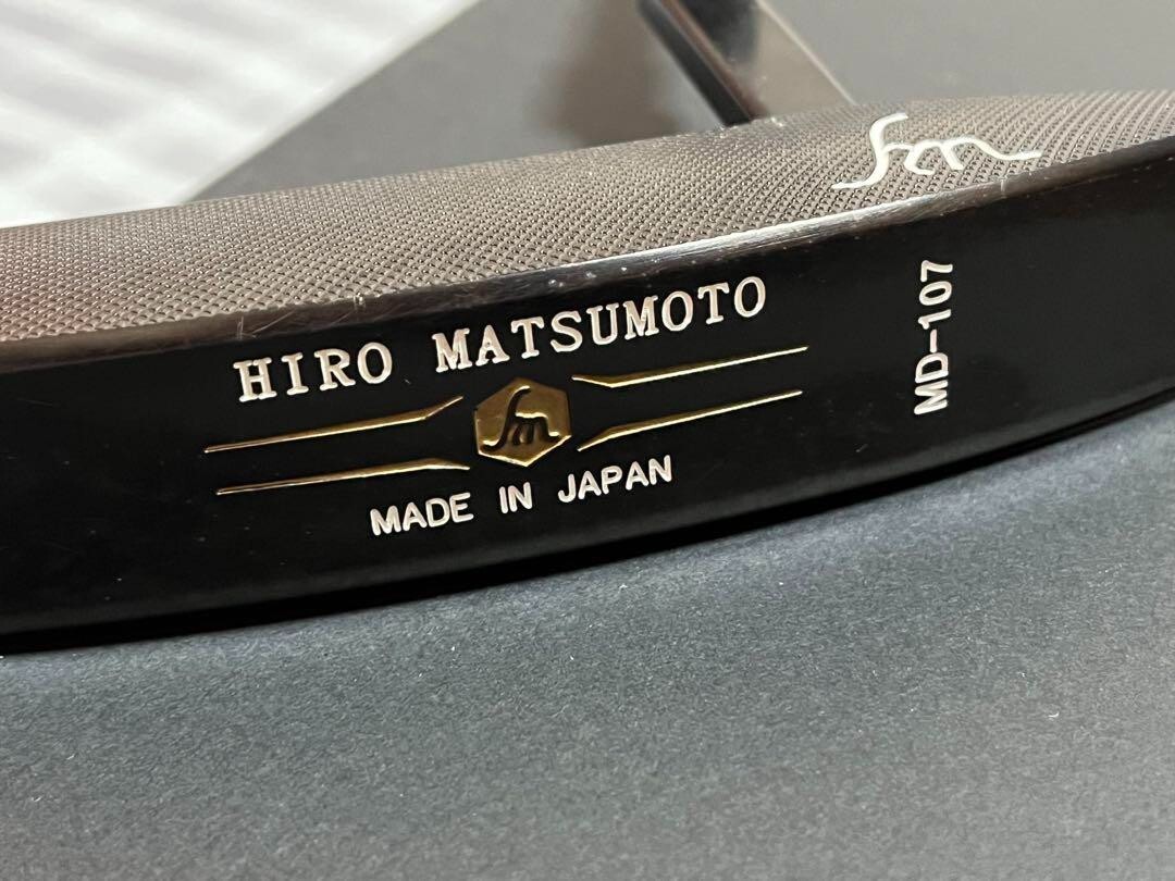 MINT HIRO MATSUMOTO MD-107 34in Putter RH No Head Cover | eBay