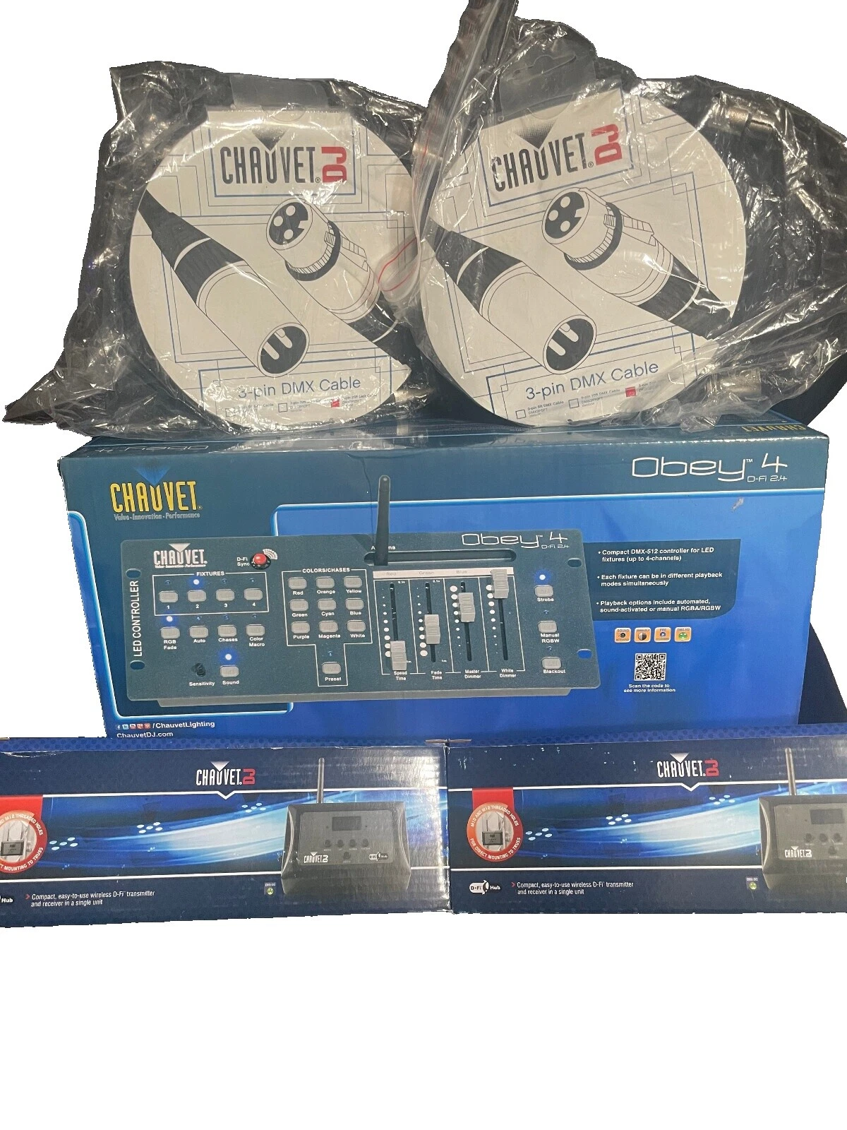 Los controladores de Iluminación de Escenario Chauvet 4