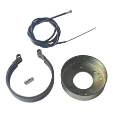 4.5" Drum Band Cable Brake KIT For Go Kart Cart, Yard Cart, Mini Bike, Yerf-Dog