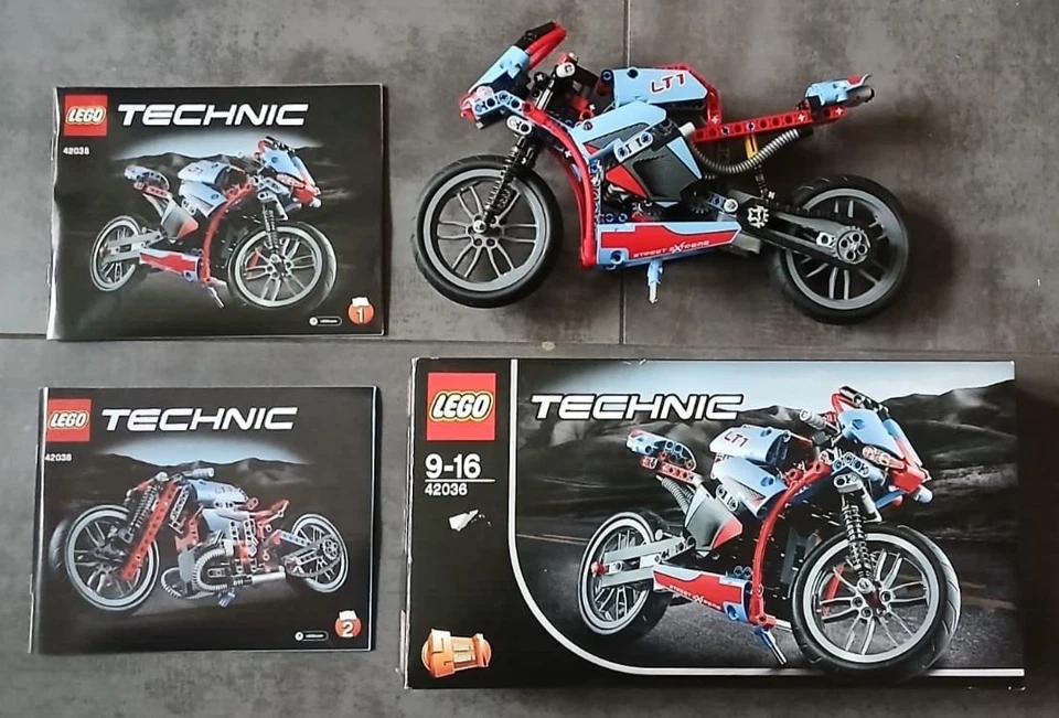 LEGO Technic 42036 Street Motorcycle