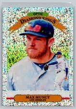 2019  Donruss Optic #26 Max Muncy White Sparkles Diamond Kings DODGERS