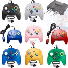 N64 Wired Controller Gamepad Joystick Joypad For Nintendo 64 Video Game Console