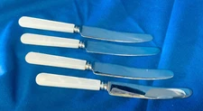 VINERS OF SHEFFIELD VS7 (Mother Of Pearl, Stainless Blade) BLUNT KNIFE SET 4