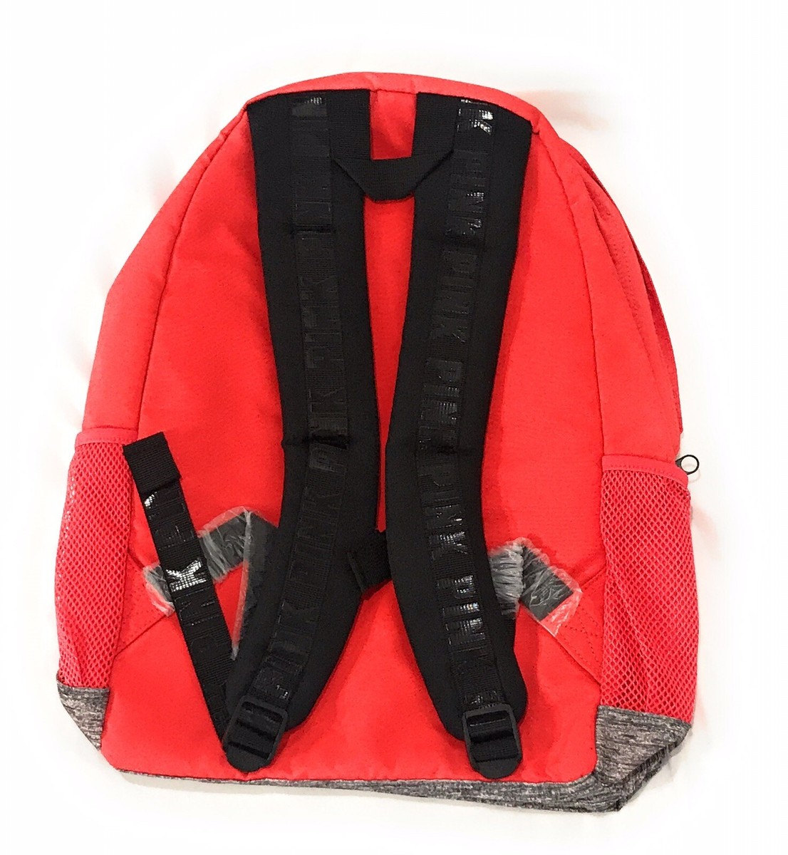 Victoria Secret PINK Campus Orange & Black Trim Backpack | eBay display picture 1