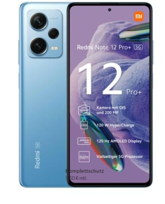 Xiaomi Redmi Note 12 Pro+ 5G 8GB + 256GB Sky Blue Smartphone