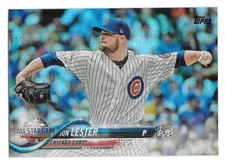 JON LESTER 2018 Topps Update RAINBOW FOIL - CHICAGO CUBS- #US30